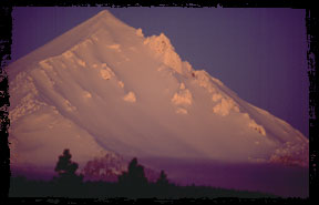 Mt McLoughlin Winter Sunrise