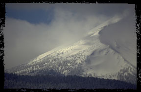 Mt McLoughlin in Winter