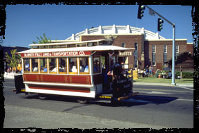 Trolley at the Museum